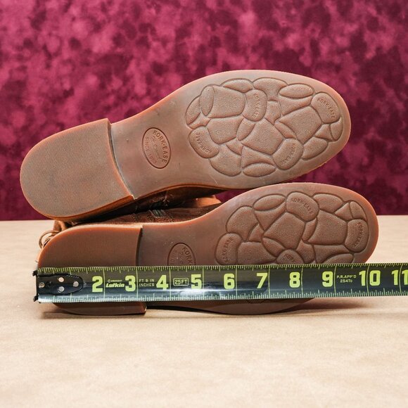 Kork Ease Women Addison OTK Brown Distress Suede Zip Tall Boots sz 8 - Picture 8 of 9